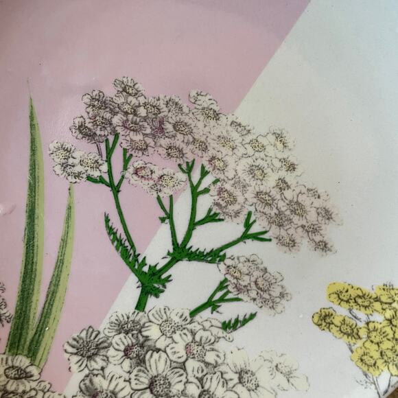 Set of 3 Bloomingville Floral Botanical 8.25" Appetizer Salad Plates - Picture 13 of 16